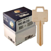 ILCO – WR5 N1054WB Weiser Key Blank – Brass / 250 Pack (WR5-BR-250PK)- Auto Lock Supplier -key_supplier_in_canada locksmith_supplier_in_canada #